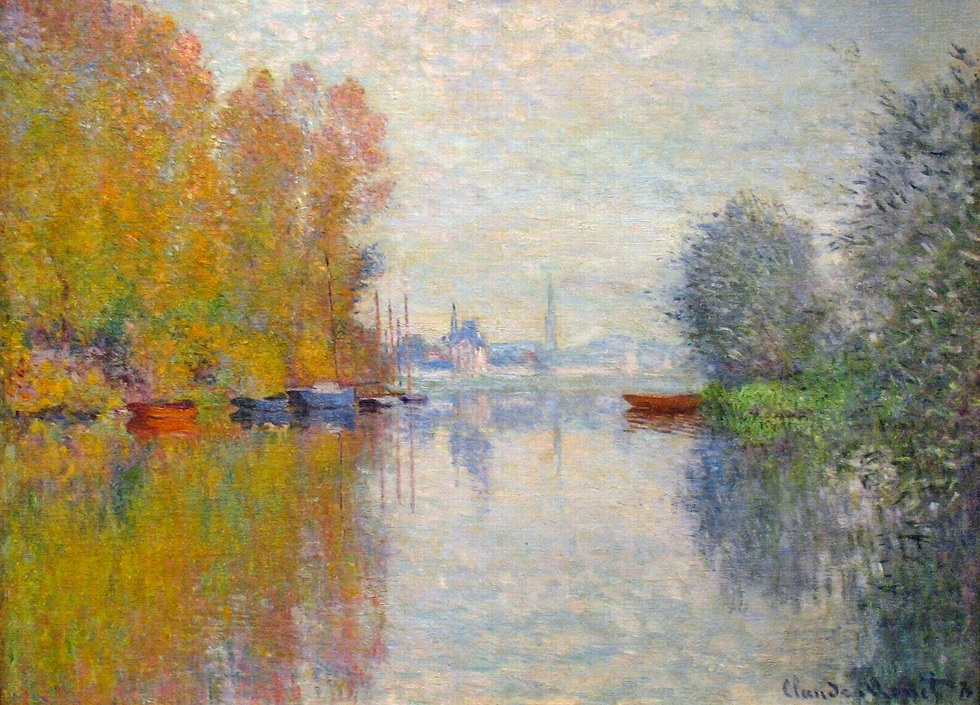 Autumn on the Seine at Argenteuil 1873